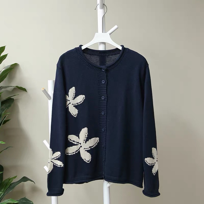 【秋冬の新作】ニットカーディガン セータージャケット ゆったり トップス レディース  春 秋 冬 メリクリスマス