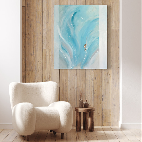 モダン インテリア アートパネル 絵画 抽象画 現代アート 北欧 ナチュラル 抽象画 73×60.5㎝ 花 モダン 北欧 アートパネル テクスチャーアート