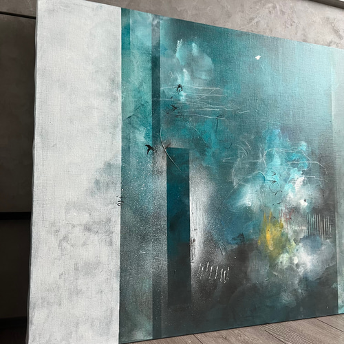 現代アート　約30×30㎝　大きめ　モダン　絵画　原画　抽象画　アートパネル 現代アート 約30×30㎝ 大きめ モダン 絵画 原画 抽象画 アート