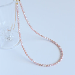 ピンクパール　ネックレス 1枚目の画像