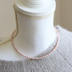 ピンクパール　ネックレス 7枚目の画像