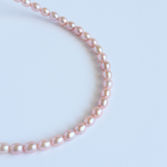 ピンクパール　ネックレス 3枚目の画像
