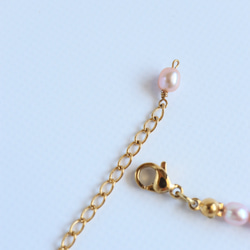 ピンクパール　ネックレス 4枚目の画像