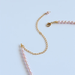 ピンクパール　ネックレス 2枚目の画像