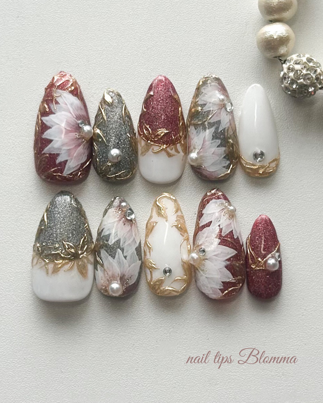 【ルージュフラワー／radiant bloom】