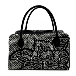 ミナペルホネン　がま口　バンブーバッグ　着物バッグ　浴衣バッグ　ウィリアムモリス ミナペルホネン がま口 バンブーバッグ 着物バッグ 浴衣バッグ