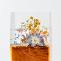 高級感ある木とレジンのバラフラワーオブジェ｜360度美しい手作りインテリアギフト 11枚目の画像