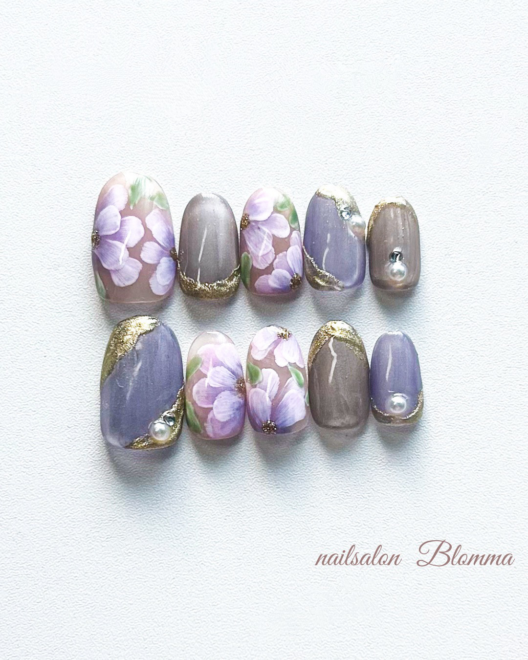 【アネモネ／purple anemone】