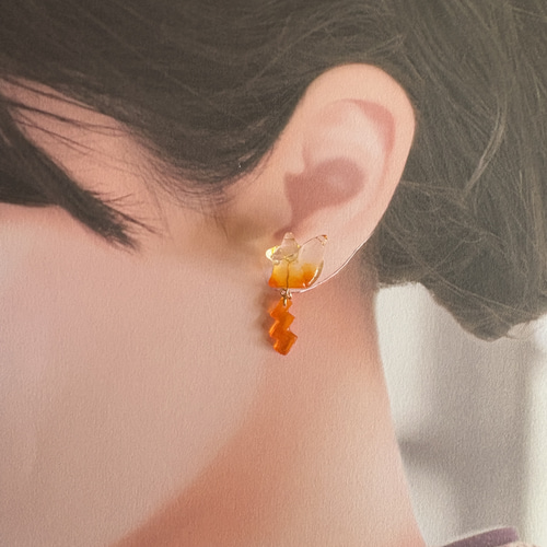 彩狐 -あやぎつね-｜稲荷神社モチーフ 和×POPアクセサリー（ピアス