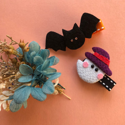 送料無料2つセット♩ポメラニアンのベビーヘアクリップ・ペット