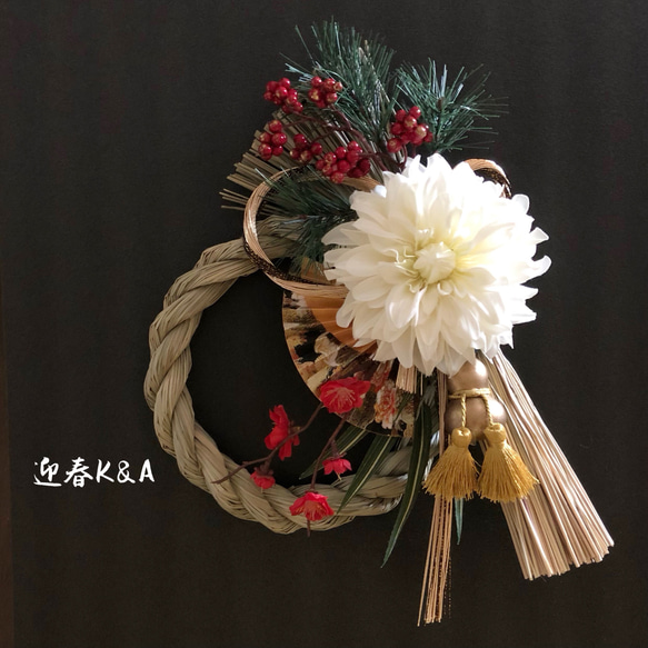 『超早割お正月2026』 creema限定　一点もの　お正月飾り　しめ縄 1枚目の画像