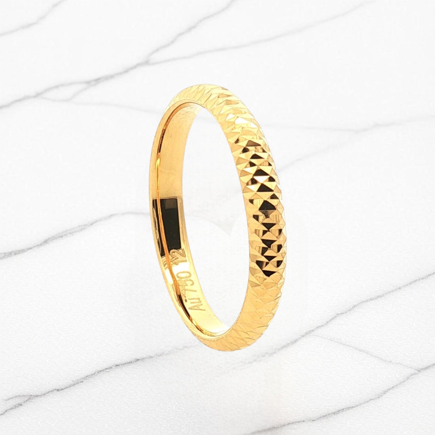 18K純金リング  |  軽くて繊細な軽量デザイン