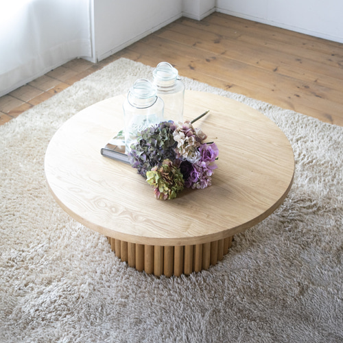 クラッシュゲート　ローテーブル　クリス　カフェテーブル　ダイニング 現在対応可〇クラッシュゲートローテーブルクリスカフェテーブルロー