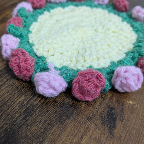 バラの花束コースター 4つセット コースター さやか 通販 19793016