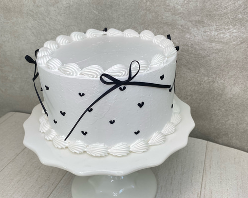 ②韓国風ケーキ 推し活ケーキ センイルケーキ 誕生日ケーキ クレイ