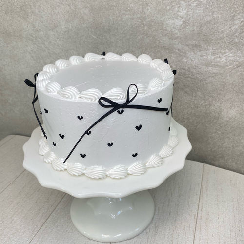 ②韓国風ケーキ 推し活ケーキ センイルケーキ 誕生日ケーキ クレイ