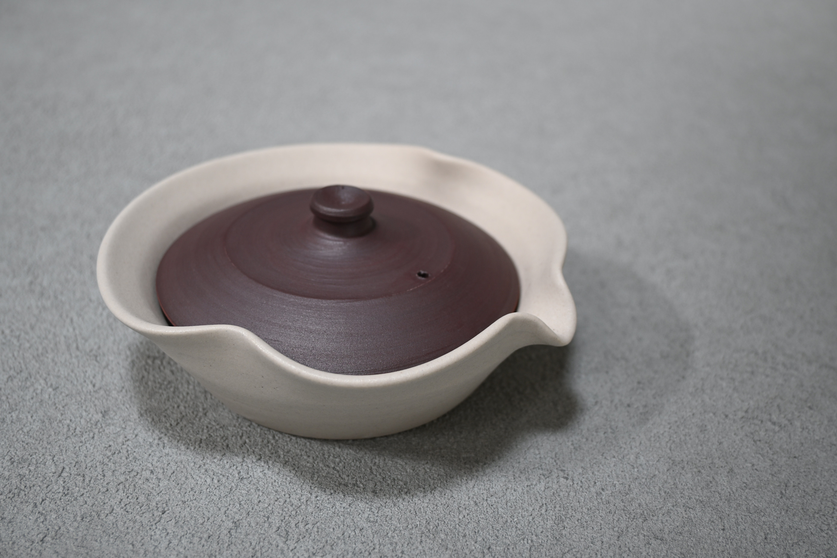 平宝瓶　　生成り