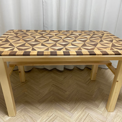 寄木細工天板【オーダー品】 ローテーブル・リビングテーブル