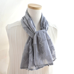 K様オーダー】三角ショール バレエショール ハート編み ストール