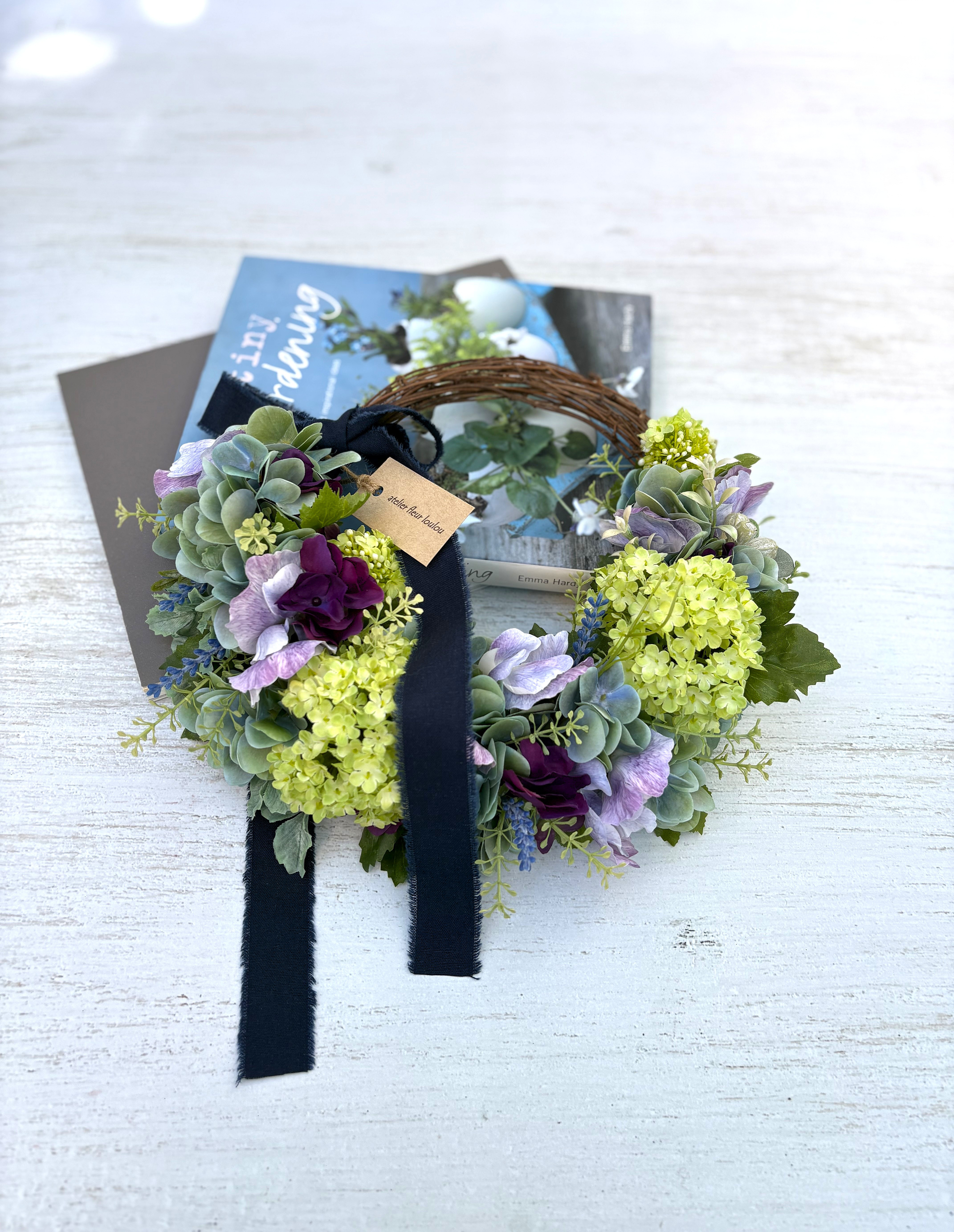 ナチュラルなハーフリース　ギフト　サロン　カフェ　ウェディングギフト