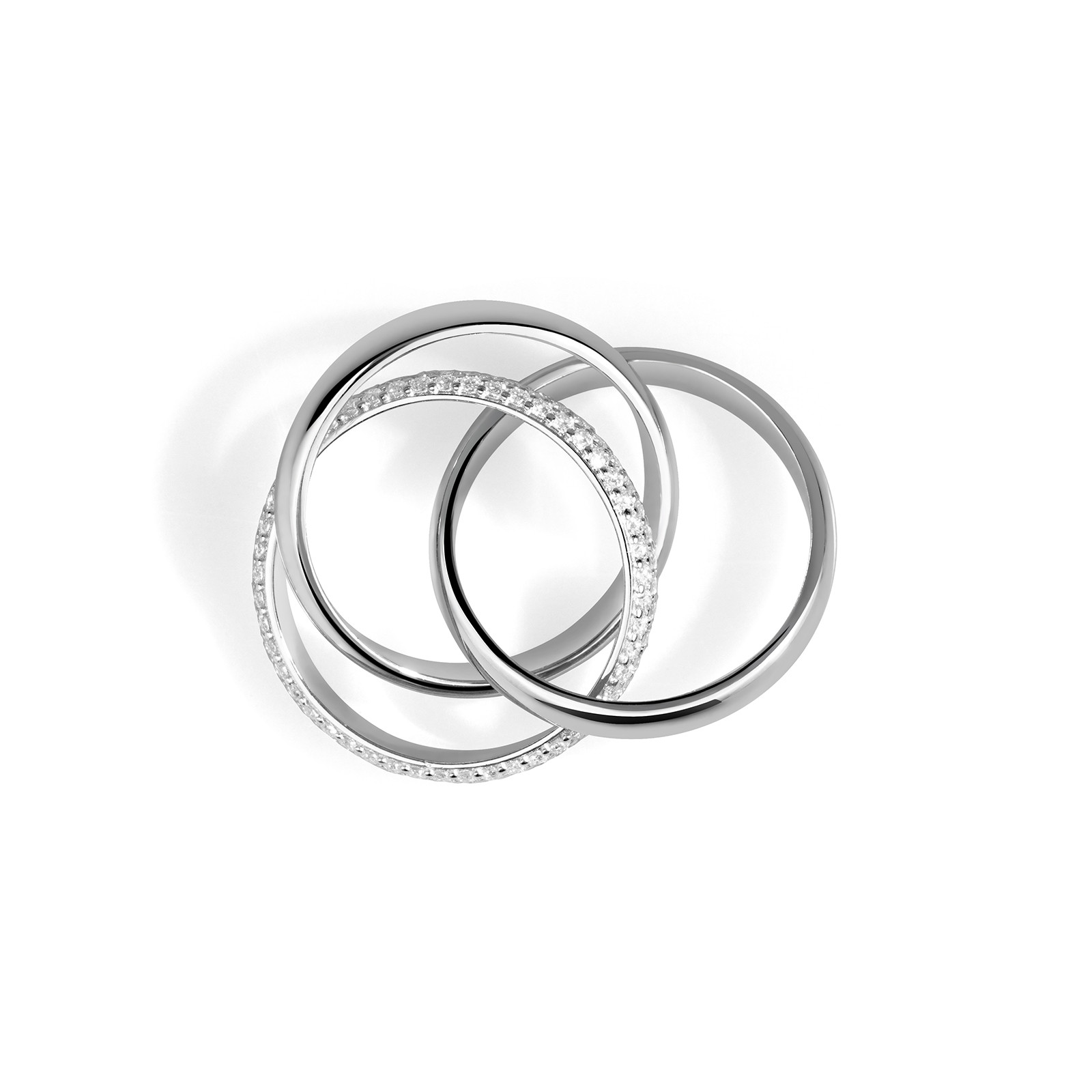 トリニティブリリアンスリング R81H25815-W（3週間発送）