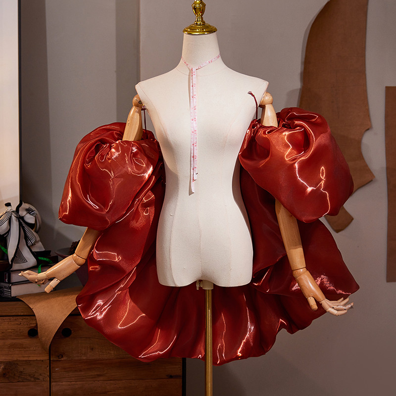 オフショルダー ワインレッド DIY 高級感 肩飾り ドレスアクセサリー パーティー ウェディングドレス DTY107
