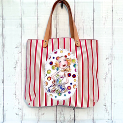 ロラライハリス♡ハンドメイド　トートバッグ2点　みじゅ様 ロラライハリス♡ハンドメイド トートバッグ2点 えみ様