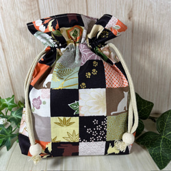 92myデニムリメイクチャーム★オーダー デニムリメイクバッグ チャーム付き ワッペン(ト音記号・星