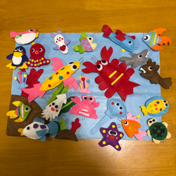 大漁フェルトのお魚釣りセット⭐︎１００匹 大漁フェルトのお魚釣りセット☆100匹 おもちゃ・人形 ronron