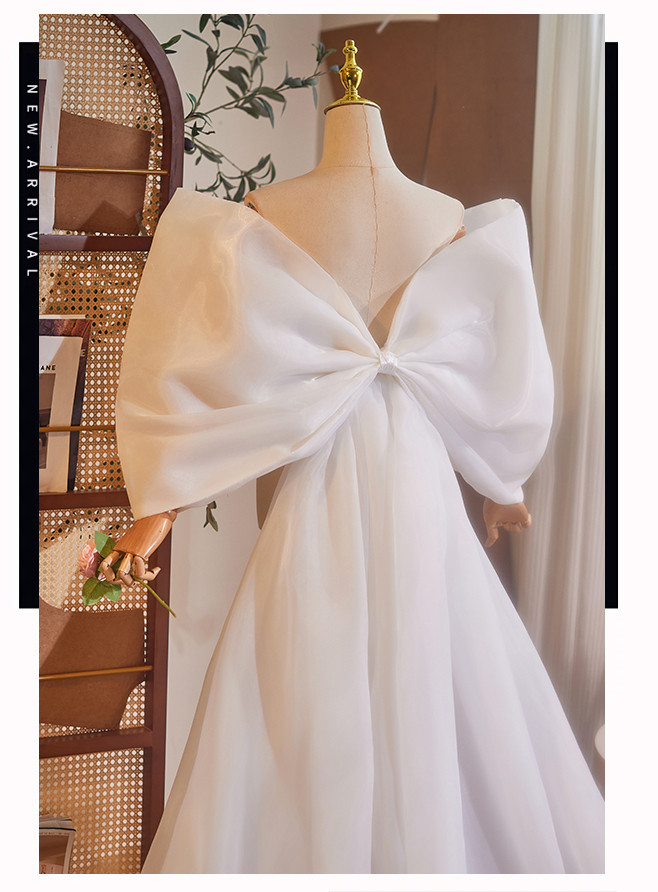 ケープ トレーン 裾引き 特大リボン 豪華 DIY 肩飾り アクセサリー パーティー ウェディングドレス DTY169