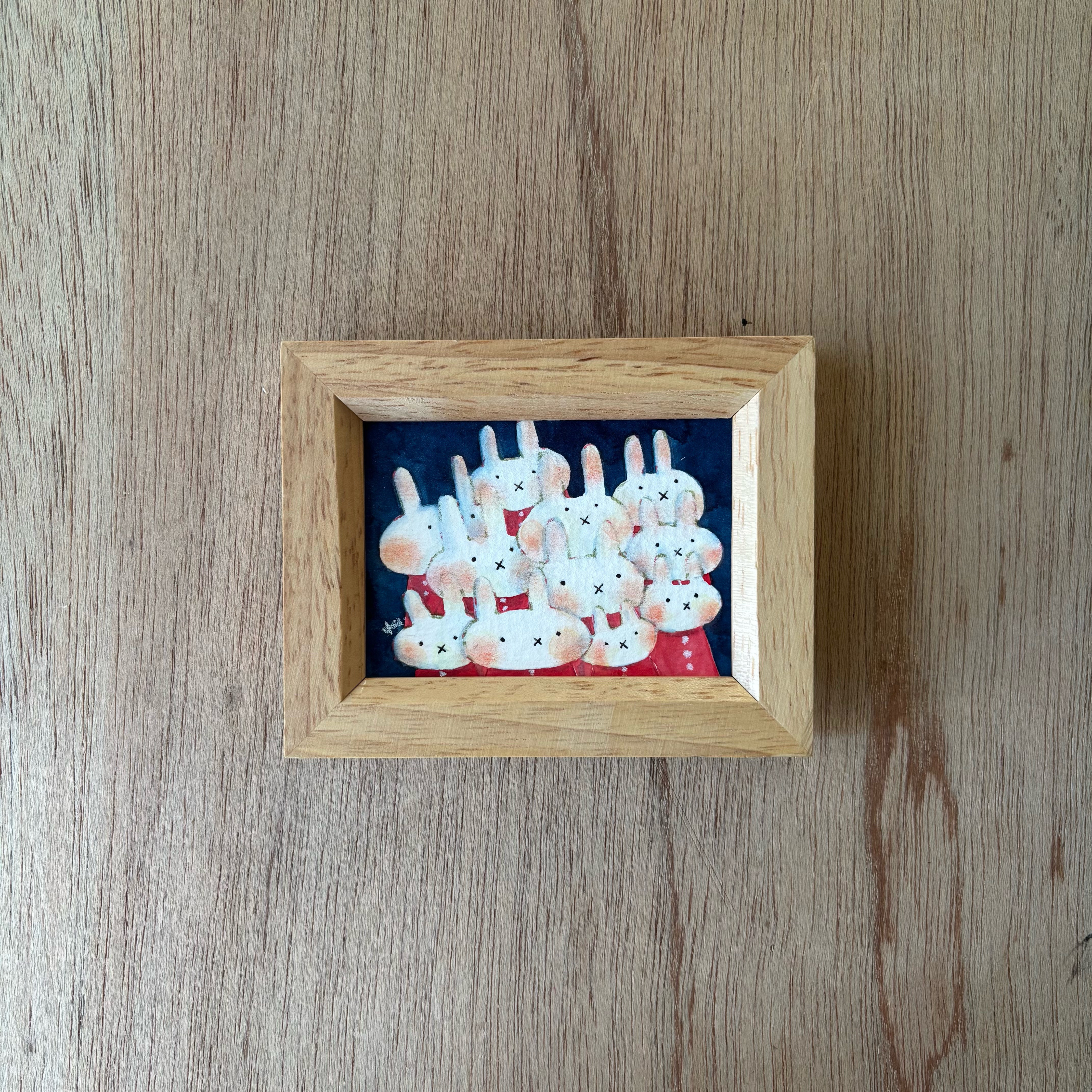 「たくさんいたら」ミニ額　原画