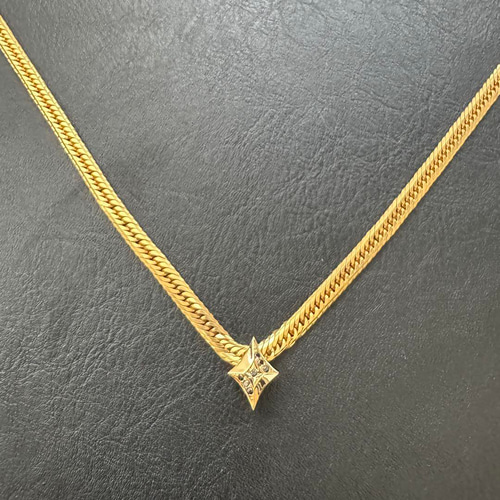 【LIONS】K18 ダイヤモンド ペンダント リバーシブル 2WAY仕様 受注生産】 K18 ダイヤモンド ペンダント リバーシブル 2WAY仕様