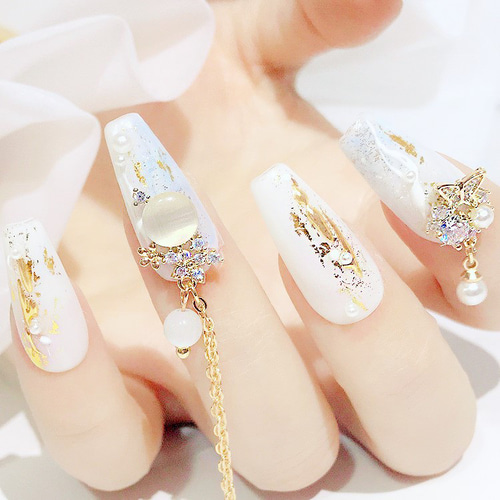 豪華ラインストーン ジルコン ジェルネイルパーツ 金具・チェーン