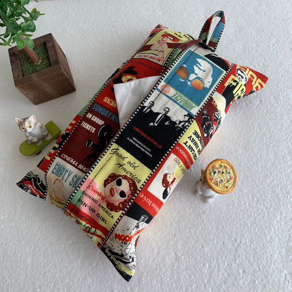 エコティッシュカバー☆マスクストッカー♪シネマフィルム♪3カラー 3枚目の画像