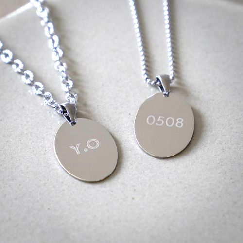 シルバー プレート型 ネックレス Gi刻印 楽天市場】クロスプレートネックレス シルバー925 【刻印無料】 十字架