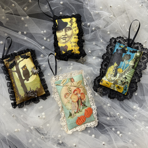 ハロウィン/ハンドメイド・オーナメント(4種) ガーランド A-C