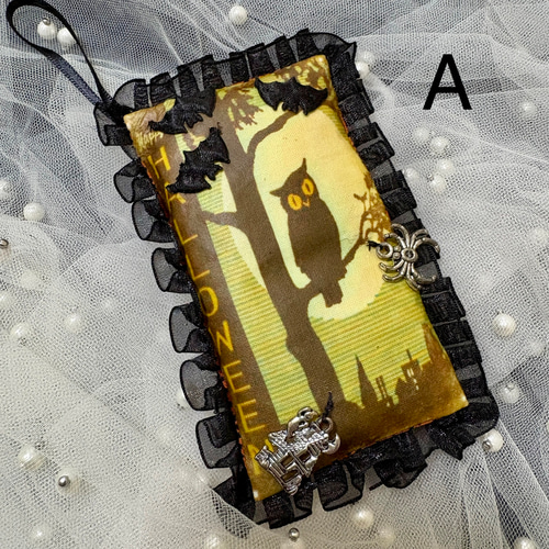 ハロウィンガーランド☆バンドメイド ガーランド ハロウィン おばけ かぼちゃ ハンドメイド 手作りの