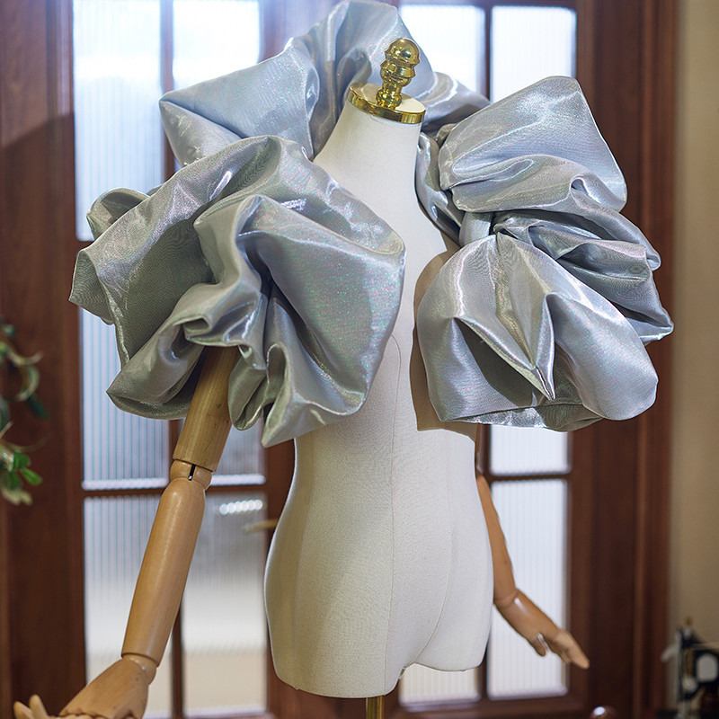 オフショルダー 薄青 DIY 綺麗 肩飾り ドレスアクセサリー パーティー ウェディングドレス DTY056 4,723円