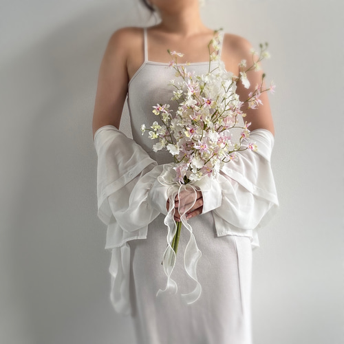 白無垢 色打掛 ⌇﻿ 和ブーケ ⌇﻿ アーティフィシャルフラワーブーケ