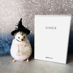 眠りヤマネ（ほぼ本物サイズ） やまね 野生動物 羊毛フェルト