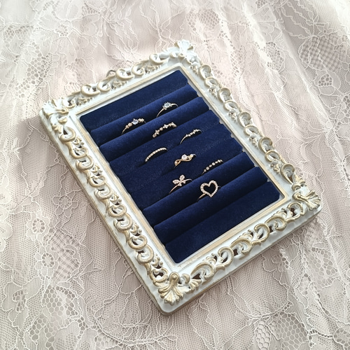 壁掛けアンティークリングケース〜 リングスタンド ジュエリーボックス