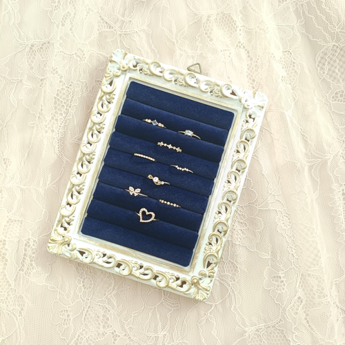 壁掛けアンティークリングケース〜 リングスタンド ジュエリーボックス