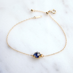 隕石のピアス スウェーデン産 ムオニナルスタ隕石（メテオライト隕石