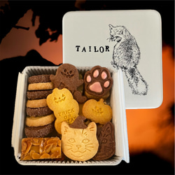 2025 ハロウィン】猫のハロウィン缶 焼き菓子 猫好きが営む焼菓子店