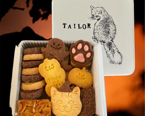 2025 ハロウィン】猫のハロウィン缶 焼き菓子 猫好きが営む焼菓子店