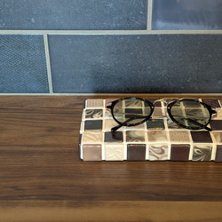 【360度タイル貼り】名古屋モザイク　ディスプレイトレイ【送料無料】 2枚目の画像