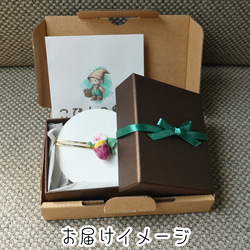 つまみ細工「サツマイモ（紅はるか）のネクタイピン」 6枚目の画像