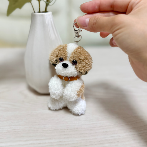 うちの子オーダーキーホルダー＊犬・猫・うさぎ＊ぬいぐるみ ペット服