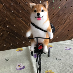 アフガンハウンド（リラックスポーズ） 羊毛フェルト コーギー大好き