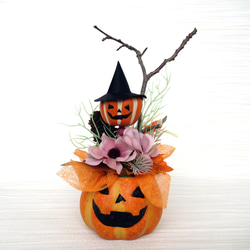 ハロウィンリース飾り 小24-4 リース kisetukazari2 通販 18334191